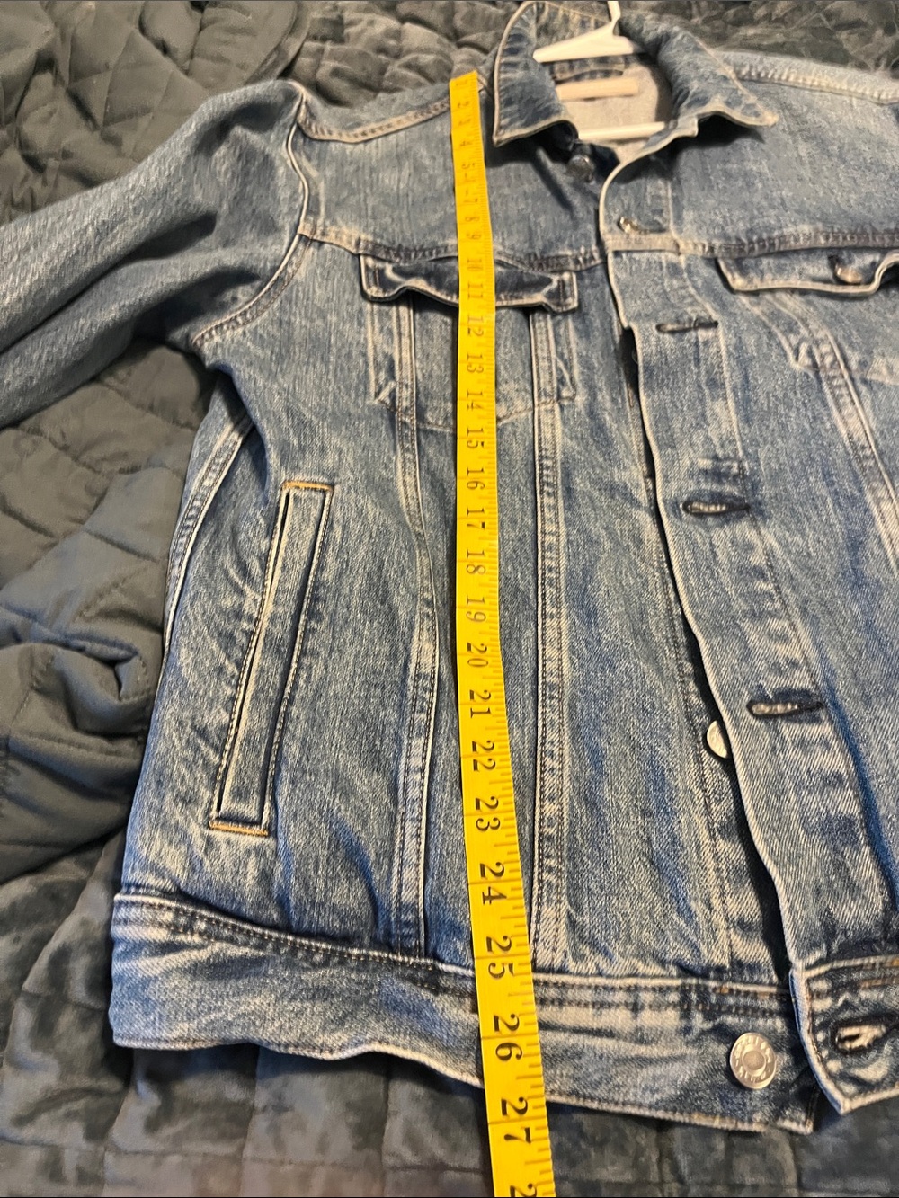 Everlane Light Blue Denim Jacket - Picture 7 of 7